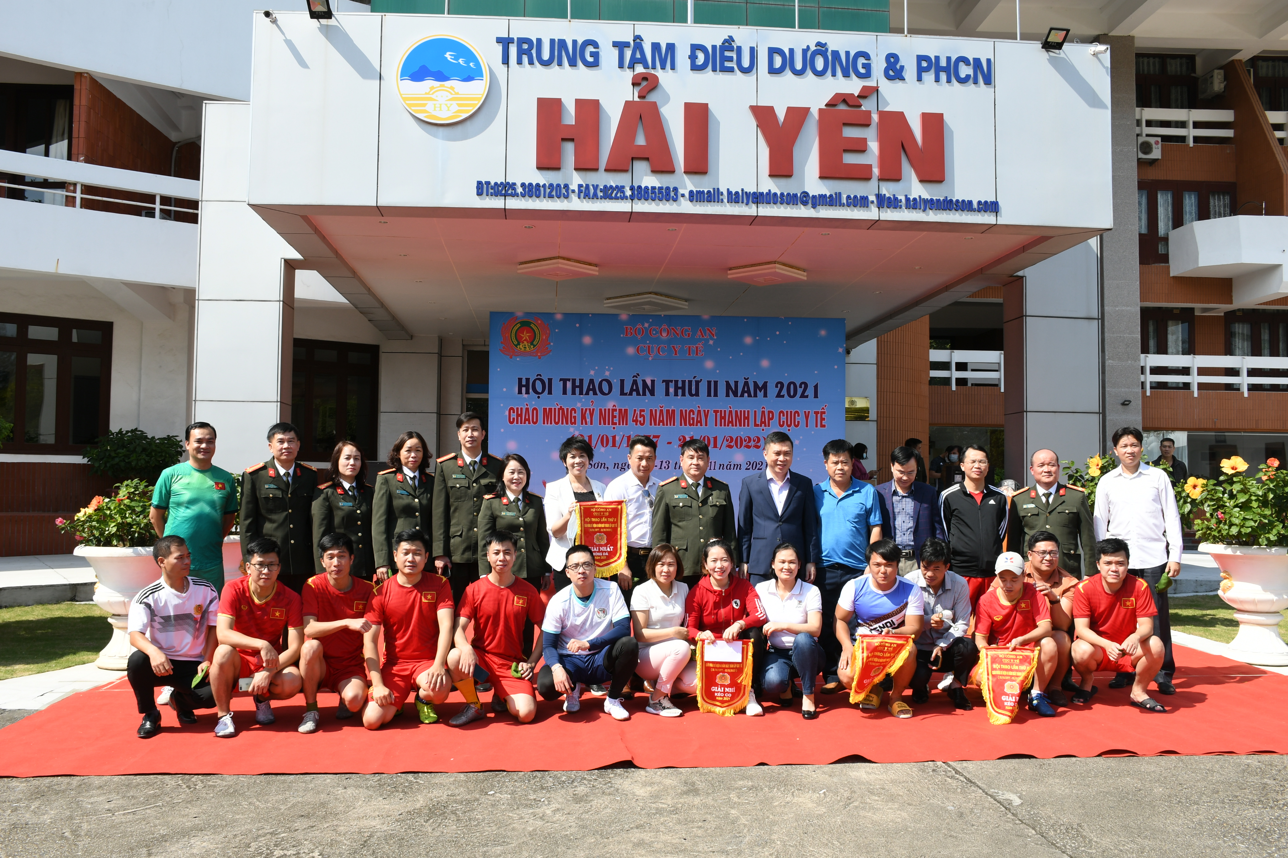 Bế mạc hội thao Cục Y tế (Bộ Công an) lần thứ 2 năm 2021 tại thành phố Hải Phòng